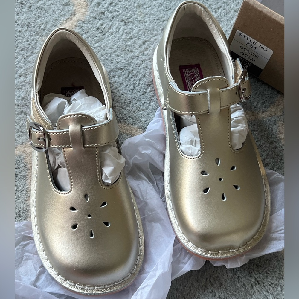 NWT L’amour Gold Shoes size 13
